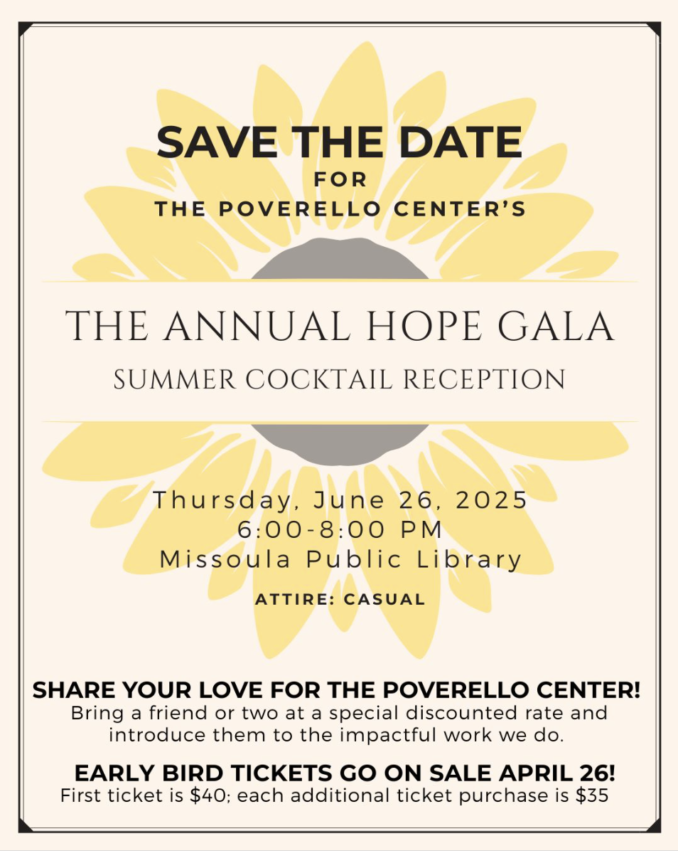 Poverello Center Hope Gala